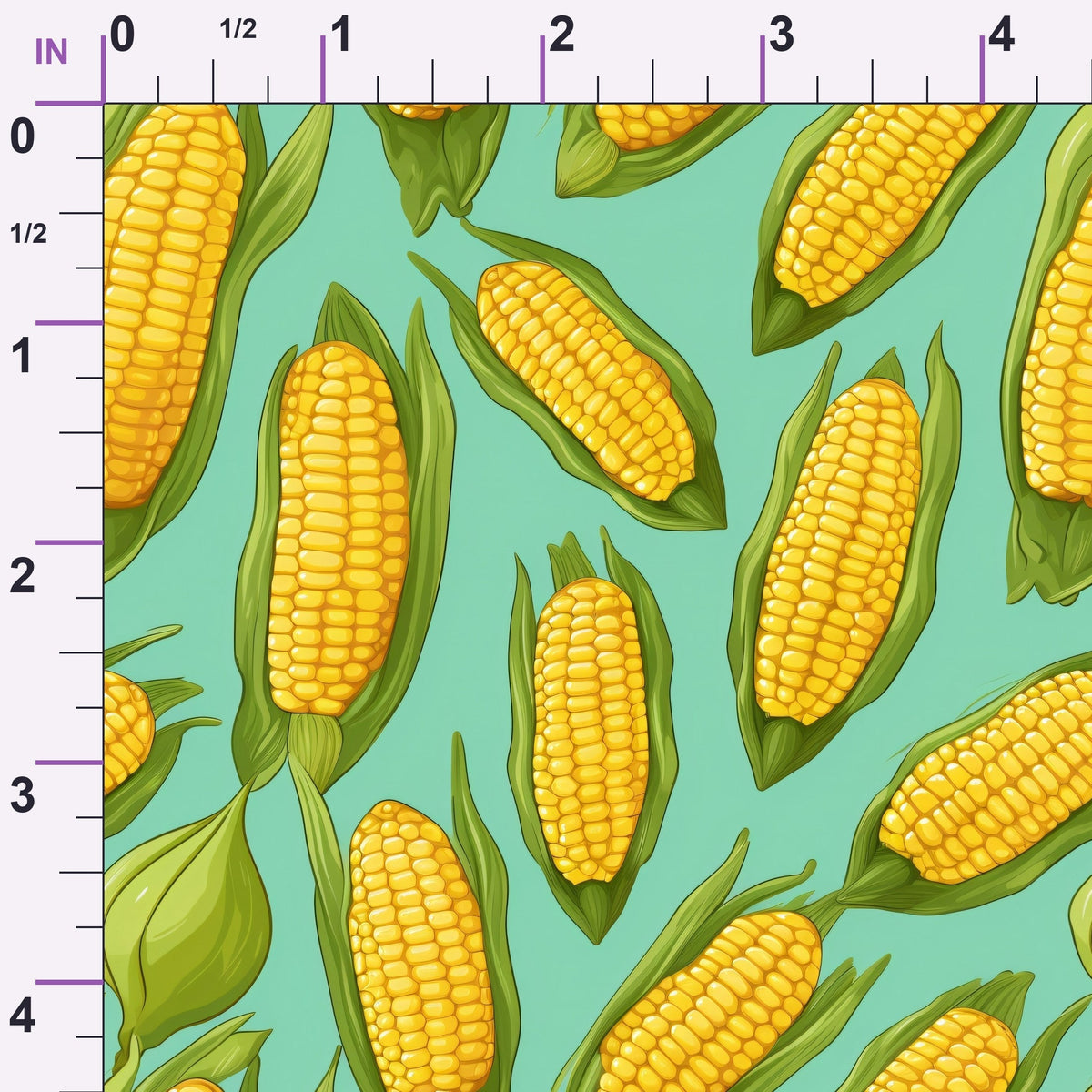 Golden Maize Pattern 19 Minky Fabric