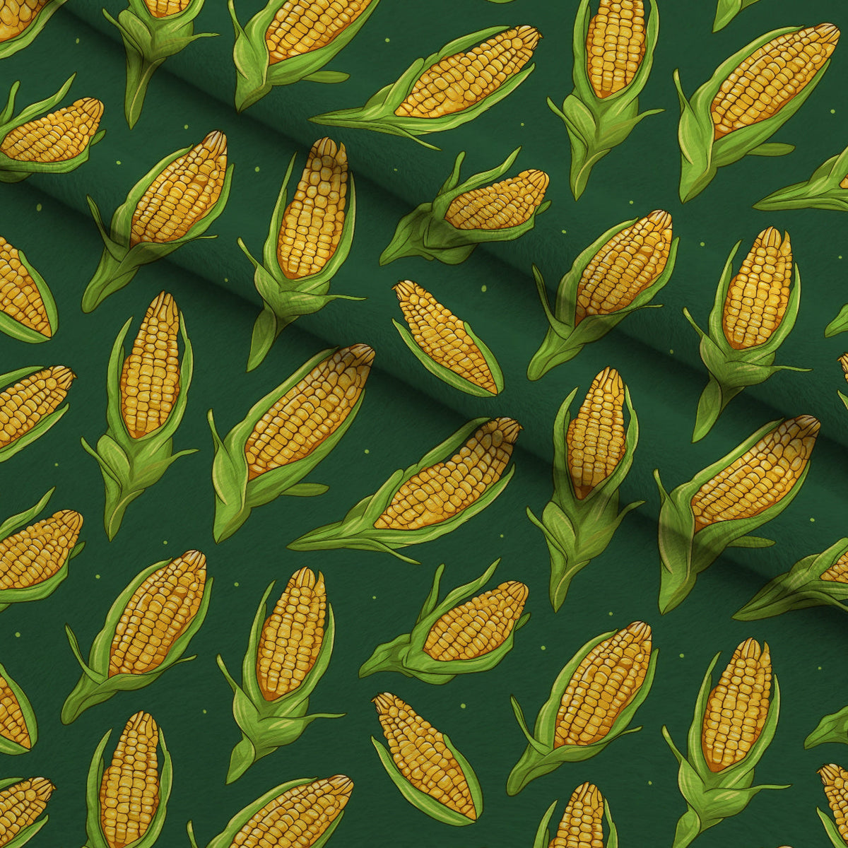 Golden Maize Pattern 22 Minky Fabric