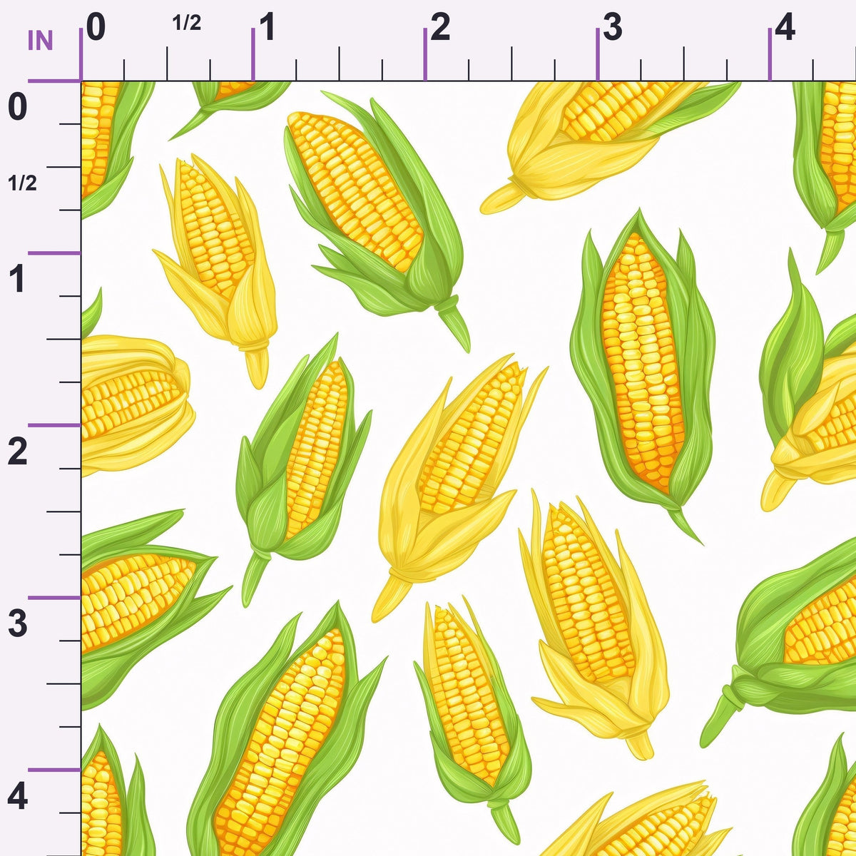 Golden Maize Pattern 27 Minky Fabric