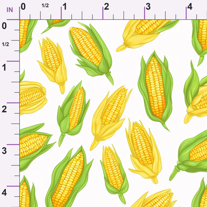 Golden Maize Pattern 27 Minky Fabric