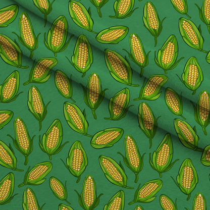 Golden Maize Pattern 3 Minky Fabric
