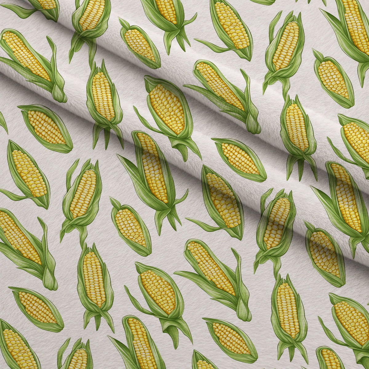 Golden Maize Pattern 30 Minky Fabric
