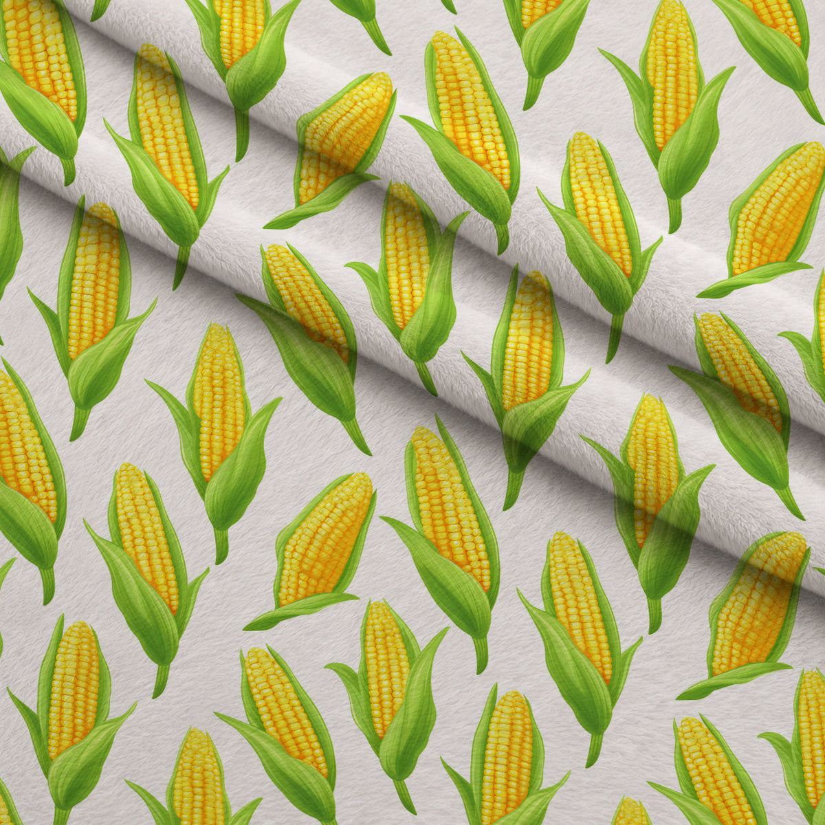 Golden Maize Pattern 32 Minky Fabric