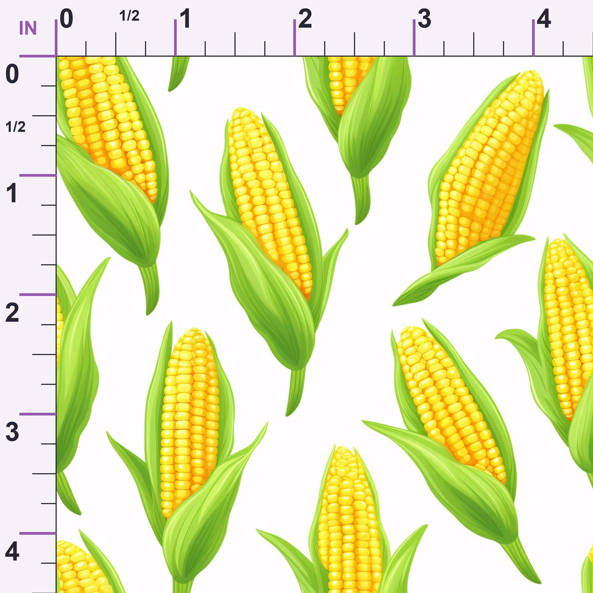 Golden Maize Pattern 32 Minky Fabric