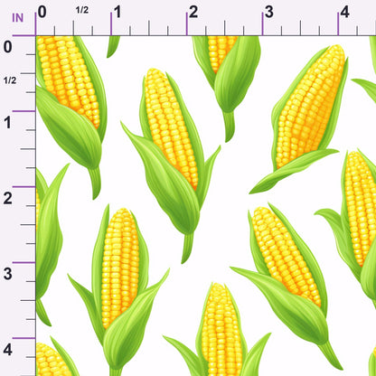 Golden Maize Pattern 32 Minky Fabric
