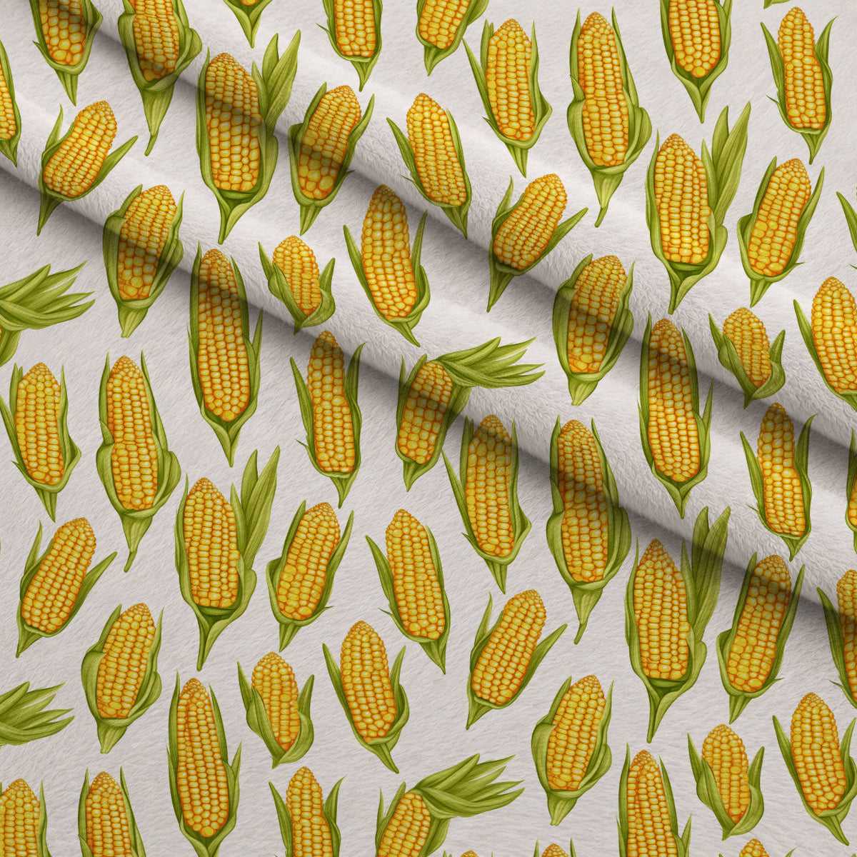 Golden Maize Pattern 35 Minky Fabric