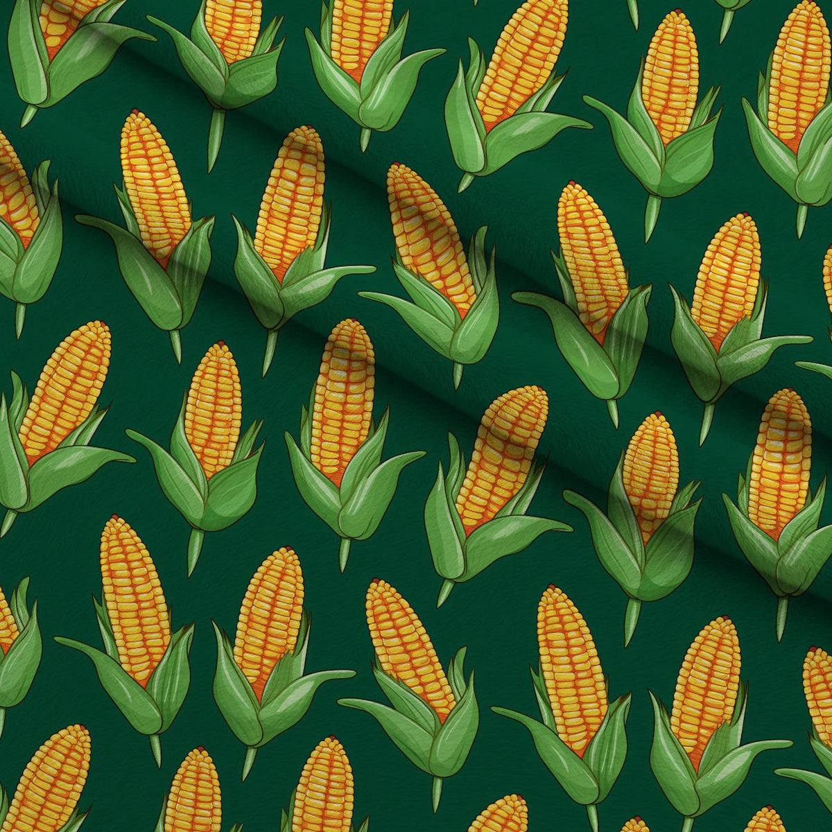 Golden Maize Pattern 5 Minky Fabric