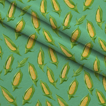 Golden Maize Pattern 6 Minky Fabric