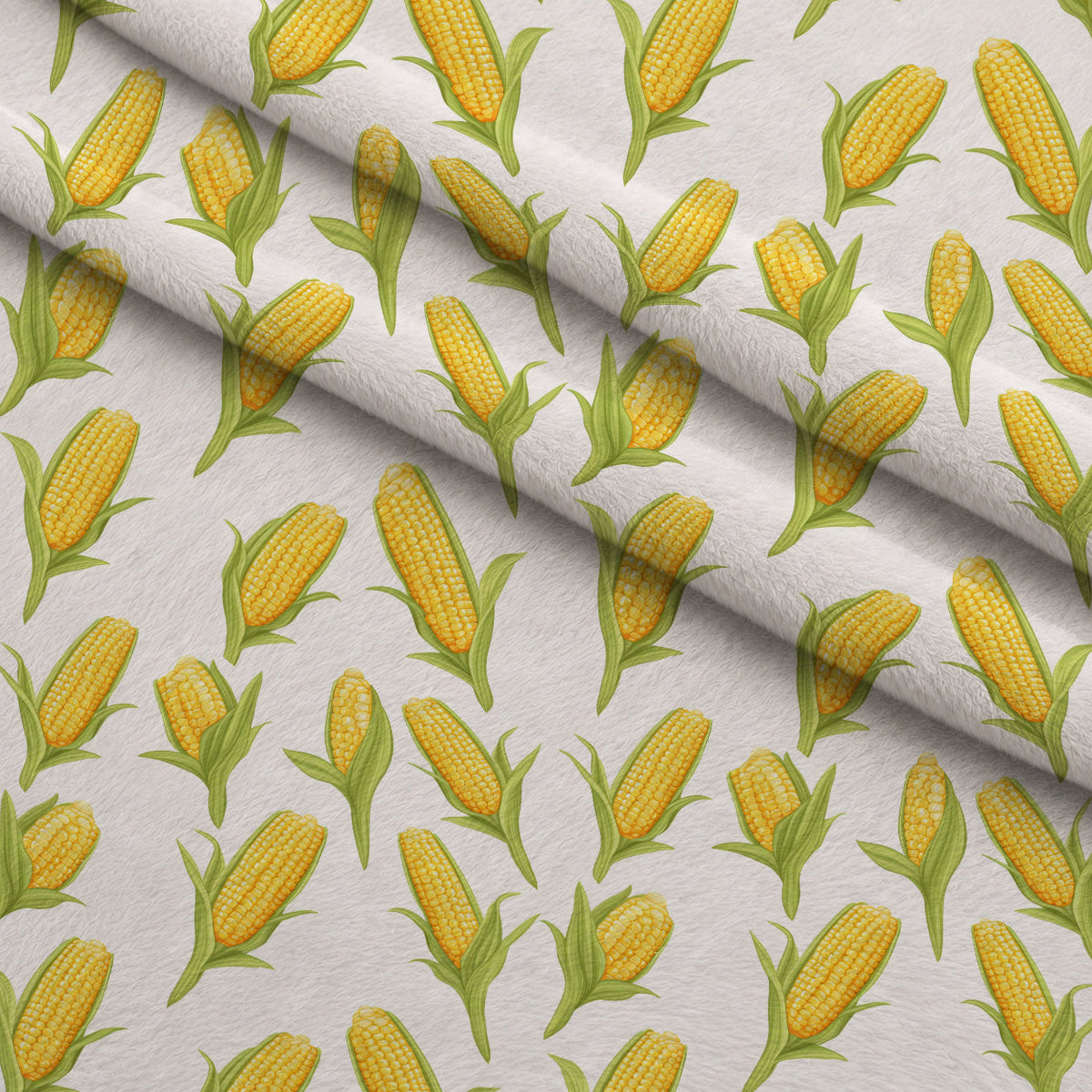 Golden Maize Pattern 7 Minky Fabric
