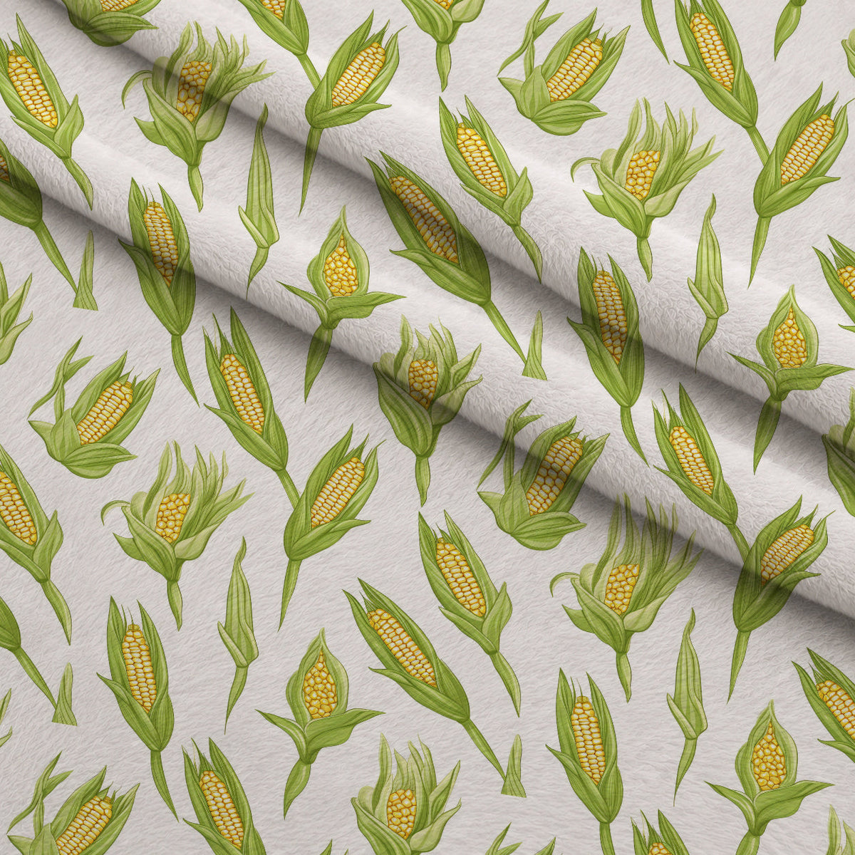 Golden Maize Pattern 9 Minky Fabric