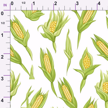 Golden Maize Pattern 9 Minky Fabric