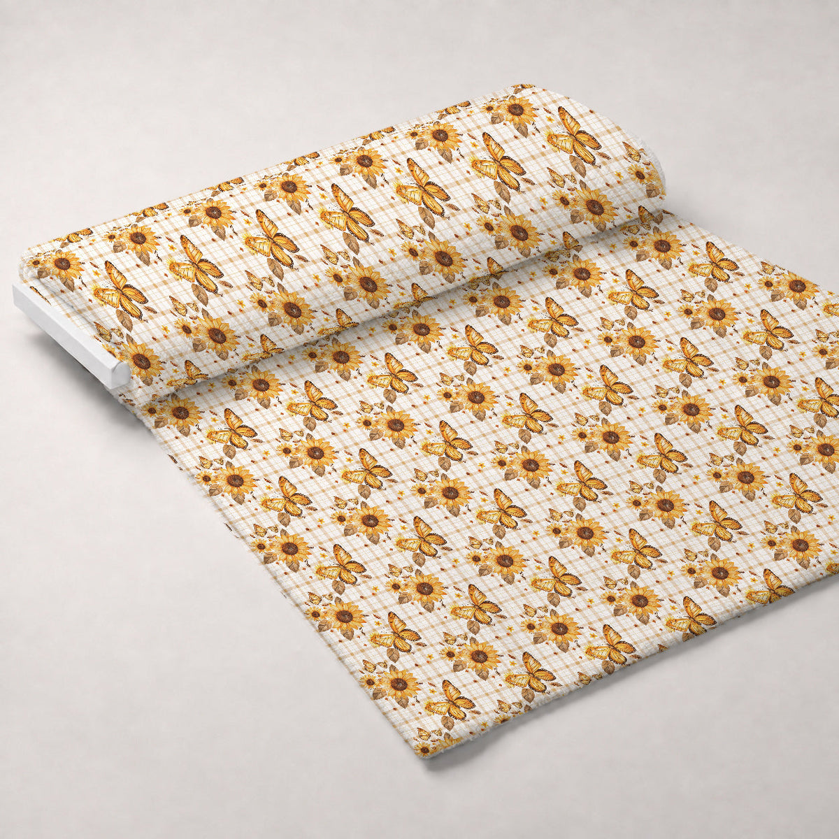 Golden Meadow Flutter Pattern 2 Minky Fabric
