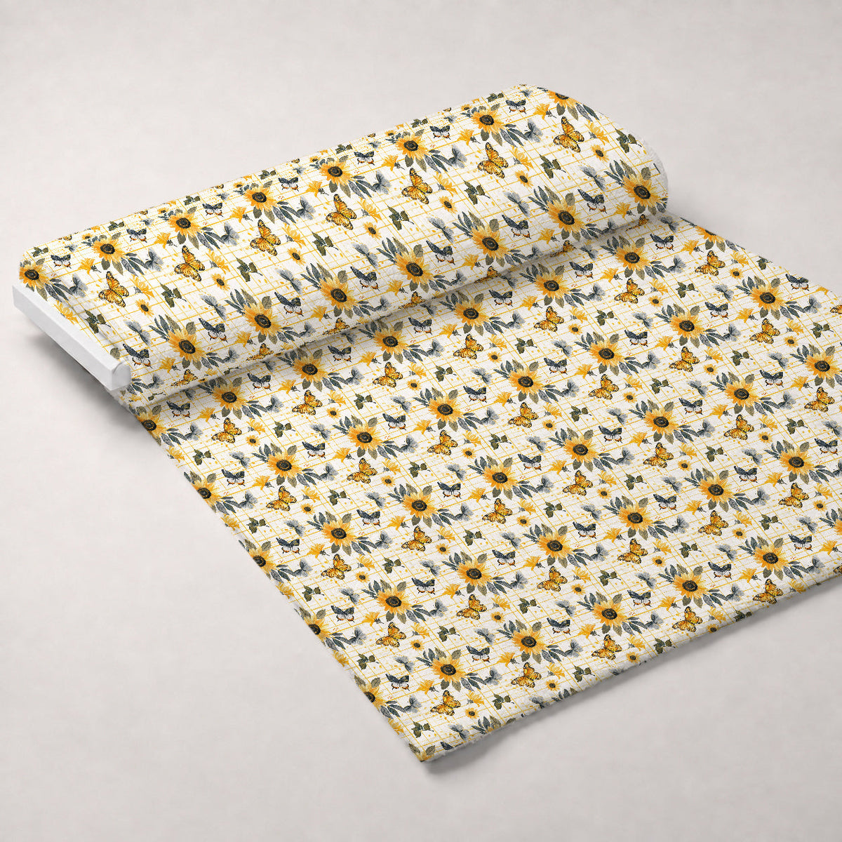 Golden Meadow Flutter Pattern 5 Minky Fabric