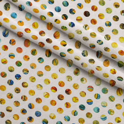 Golden Paisley Garden Pattern 14 Minky Fabric