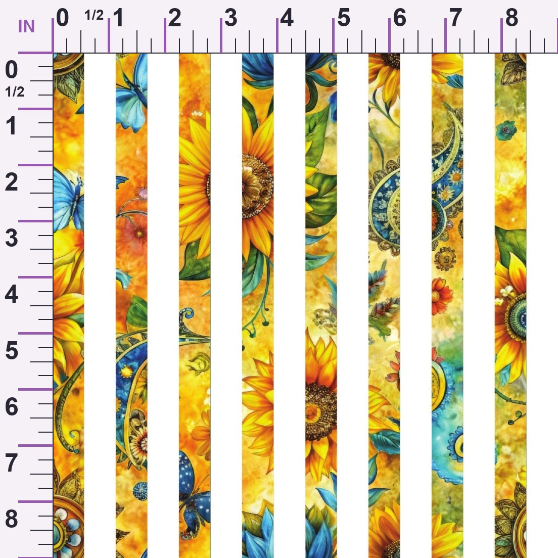 Golden Paisley Garden Pattern 28 Minky Fabric