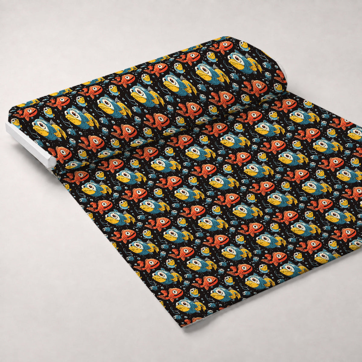 Googly Guppies Pattern 1 Minky Fabric