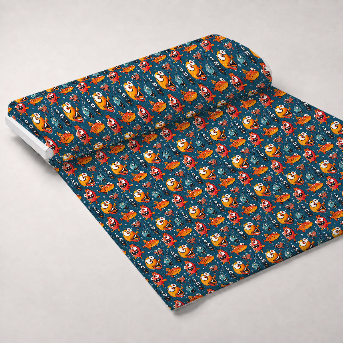 Googly Guppies Pattern 10 Minky Fabric
