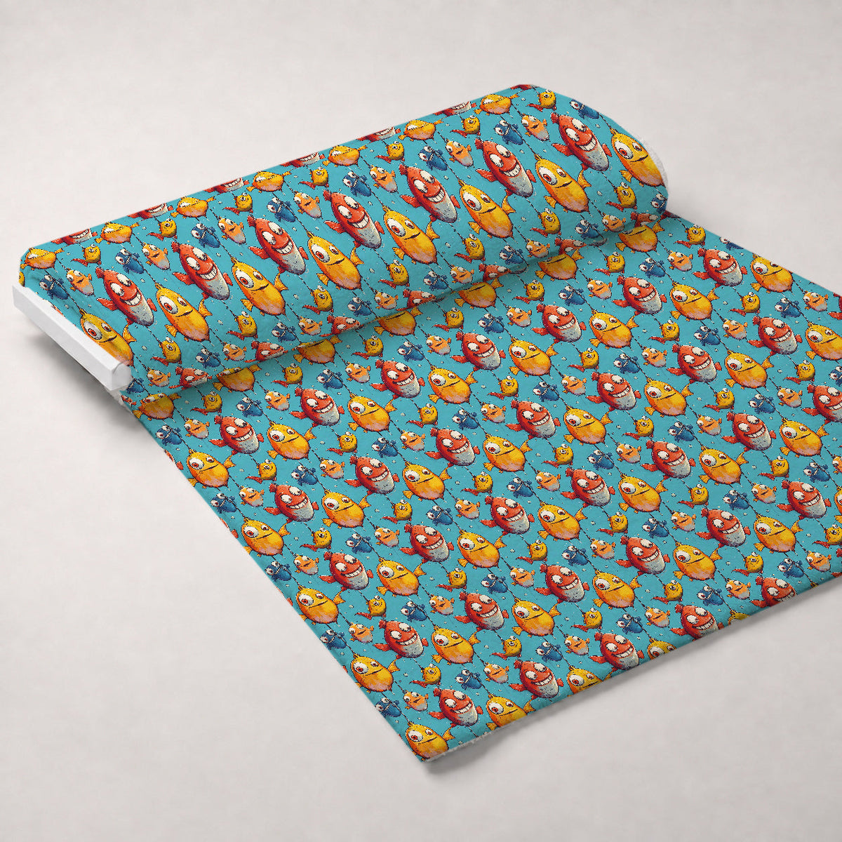 Googly Guppies Pattern 14 Minky Fabric