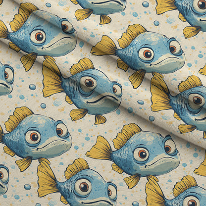 Googly Guppies Pattern 19 Minky Fabric