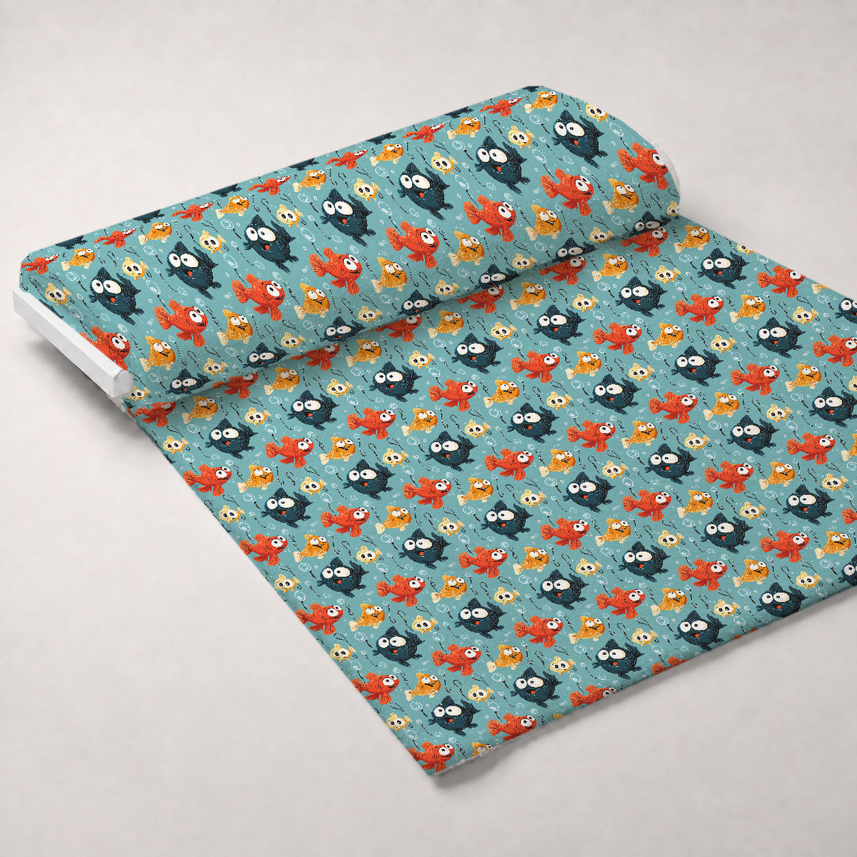 Googly Guppies Pattern 20 Minky Fabric
