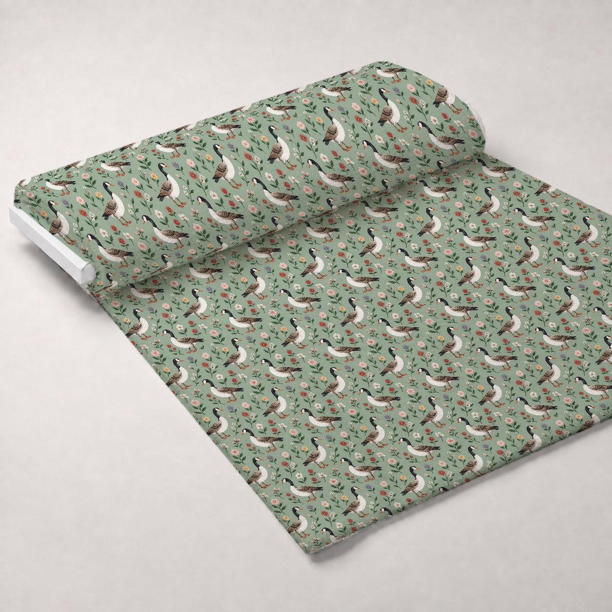 Gosling Garden Pattern 10 Minky Fabric