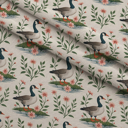 Gosling Garden Pattern 11 Minky Fabric