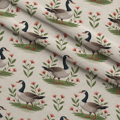 Gosling Garden Pattern 12 Minky Fabric