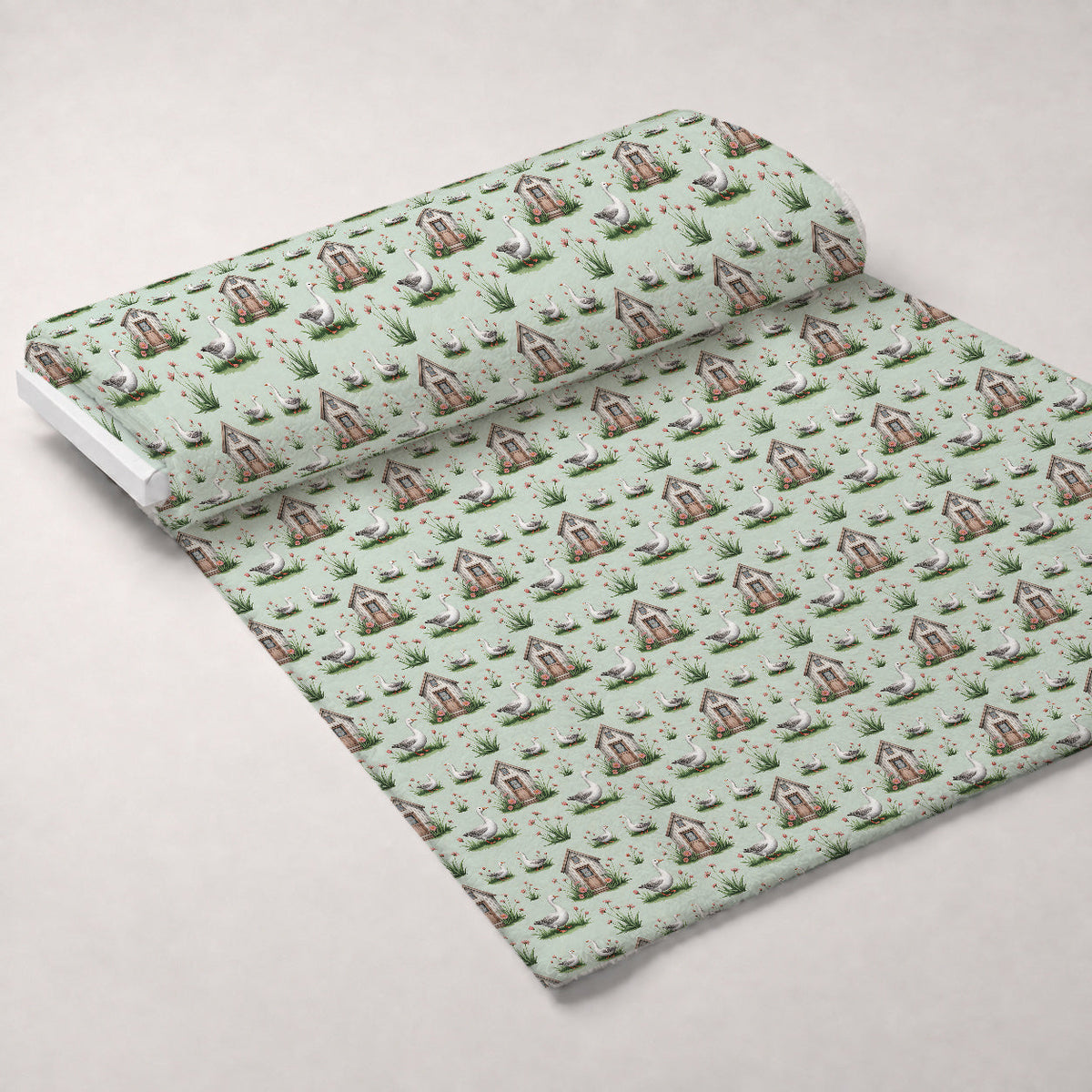 Gosling Garden Pattern 16 Minky Fabric