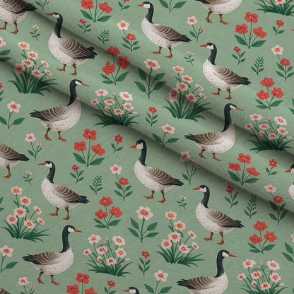 Gosling Garden Pattern 19 Minky Fabric