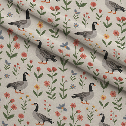 Gosling Garden Pattern 23 Minky Fabric