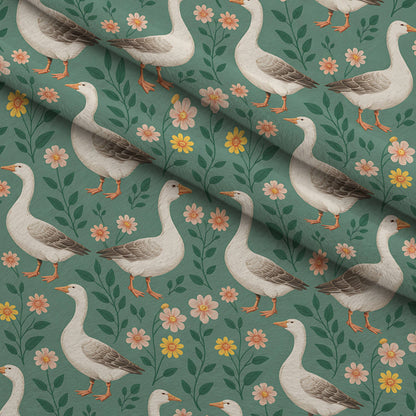 Gosling Garden Pattern 28 Minky Fabric