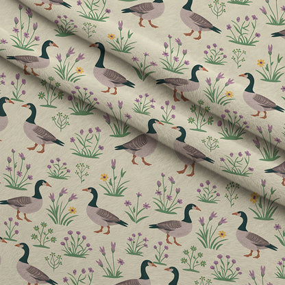 Gosling Garden Pattern 7 Minky Fabric