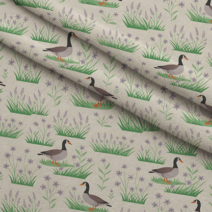 Gosling Garden Pattern 9 Minky Fabric