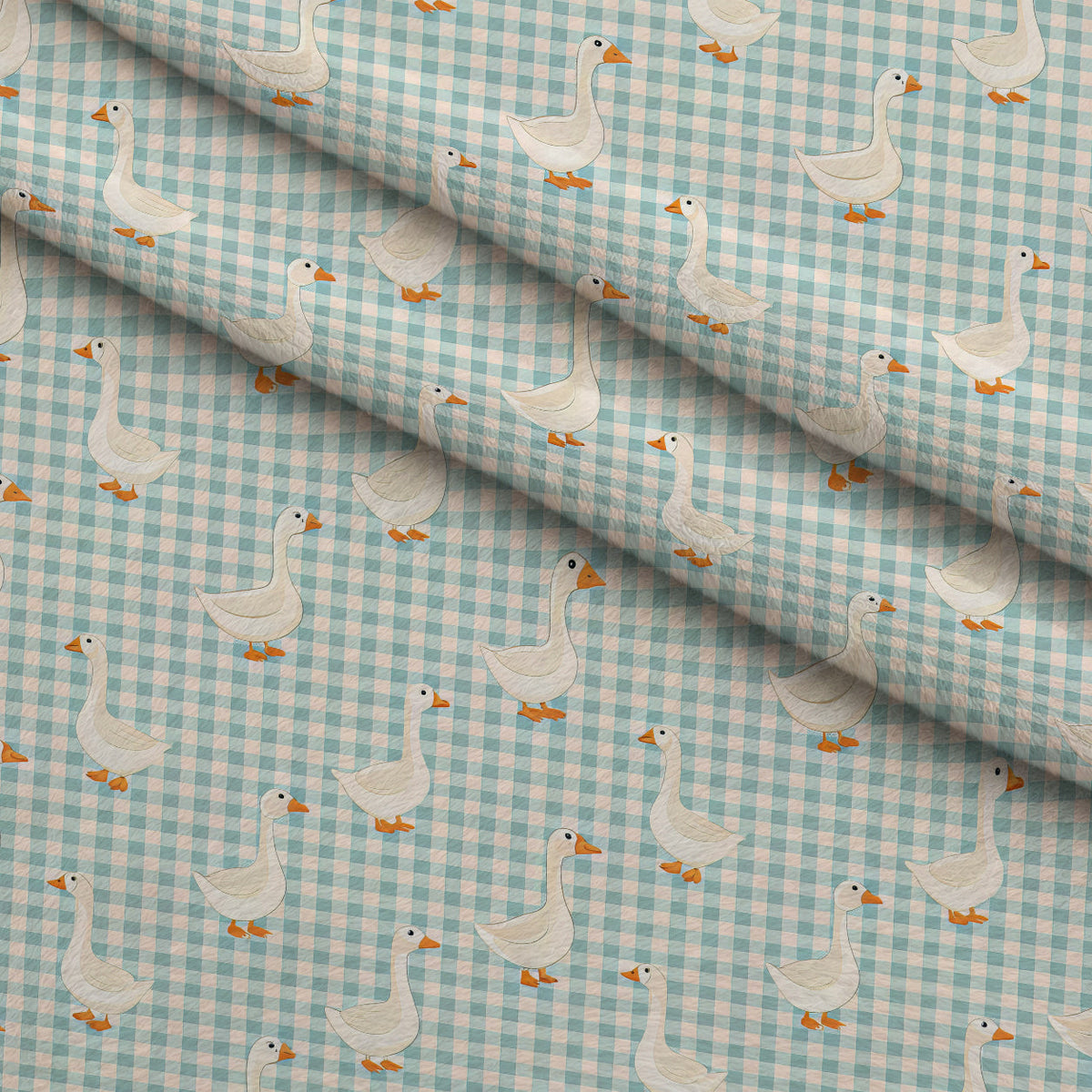 Gosling Plaid Pattern 1 Minky Fabric
