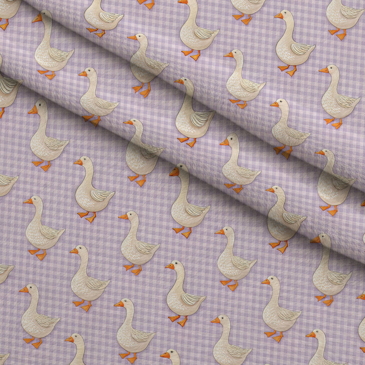 Gosling Plaid Pattern 10 Minky Fabric