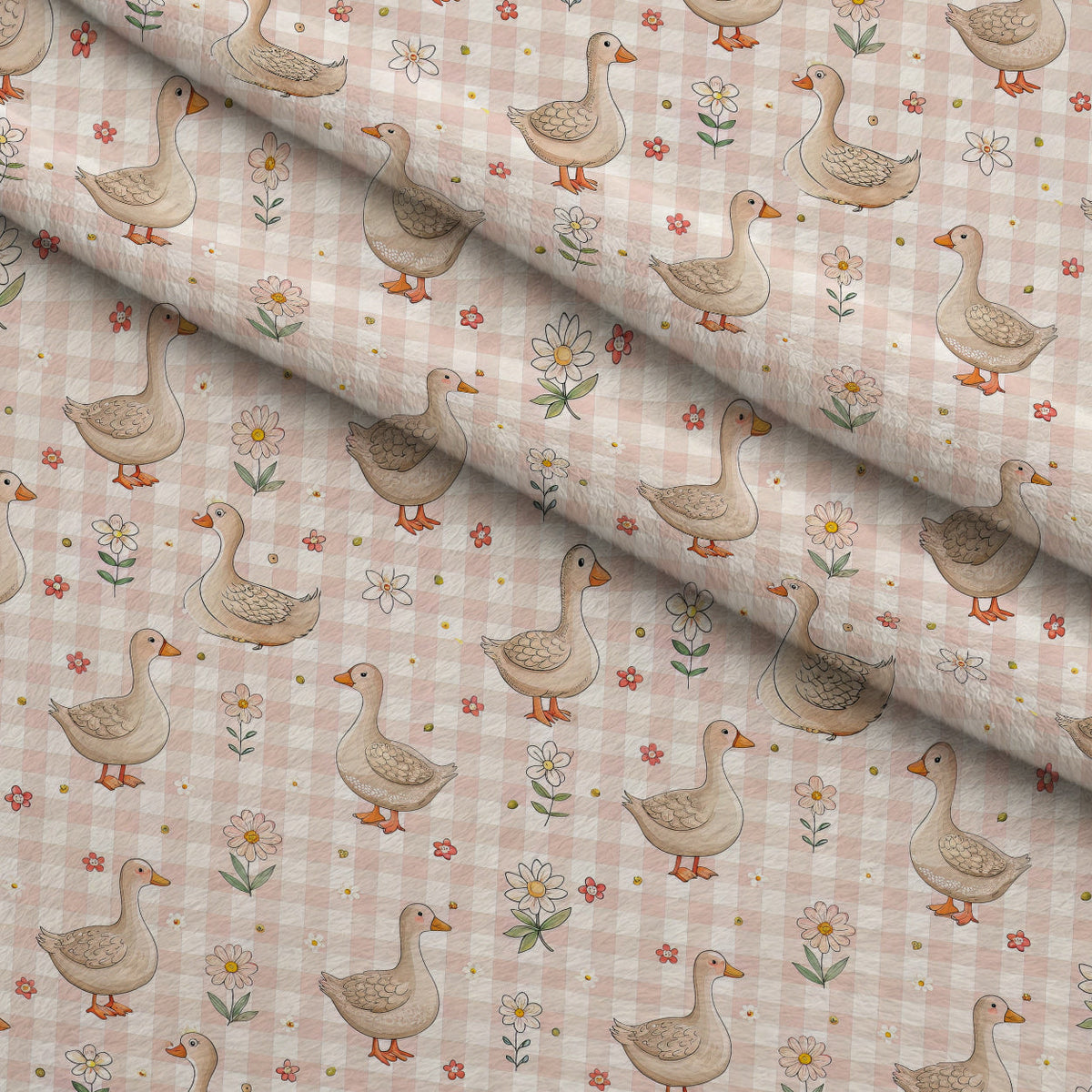 Gosling Plaid Pattern 13 Minky Fabric