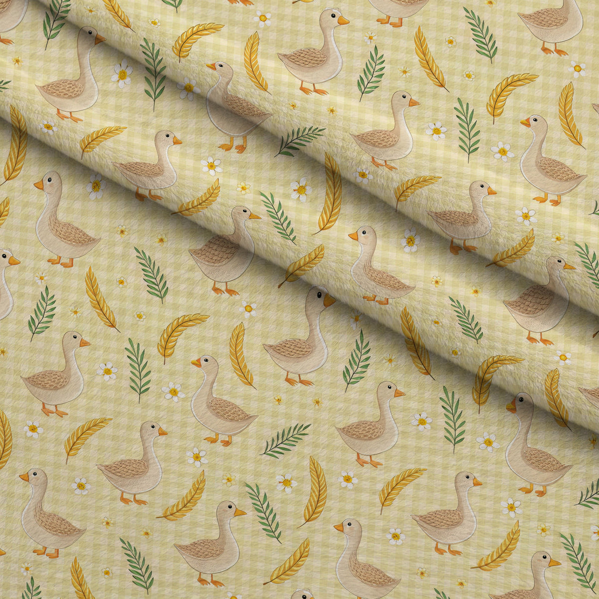 Gosling Plaid Pattern 15 Minky Fabric