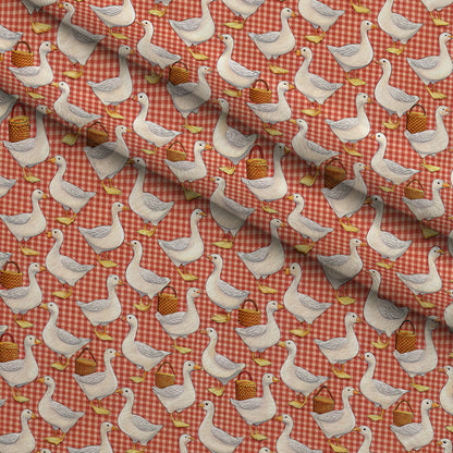 Gosling Plaid Pattern 2 Minky Fabric