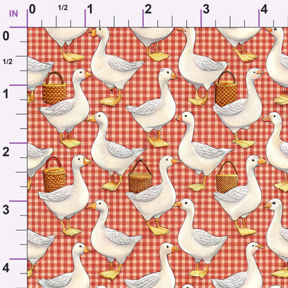 Gosling Plaid Pattern 2 Minky Fabric