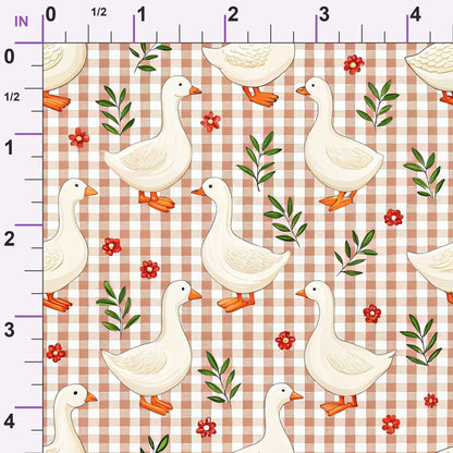 Gosling Plaid Pattern 3 Minky Fabric