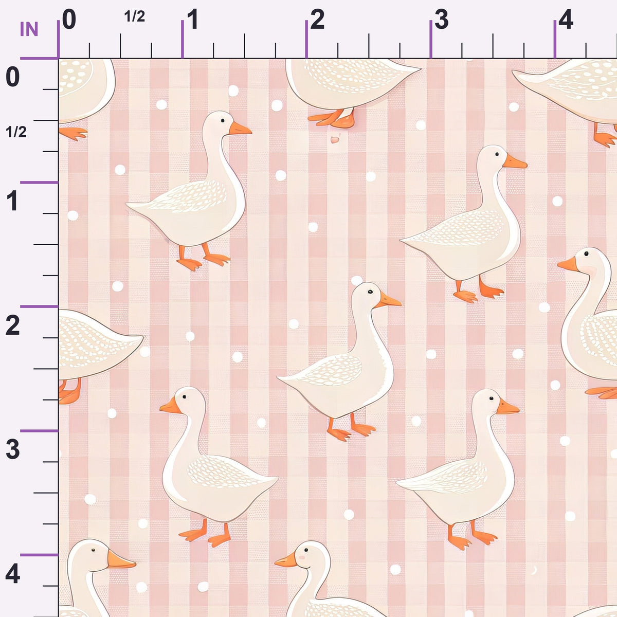 Gosling Plaid Pattern 4 Minky Fabric