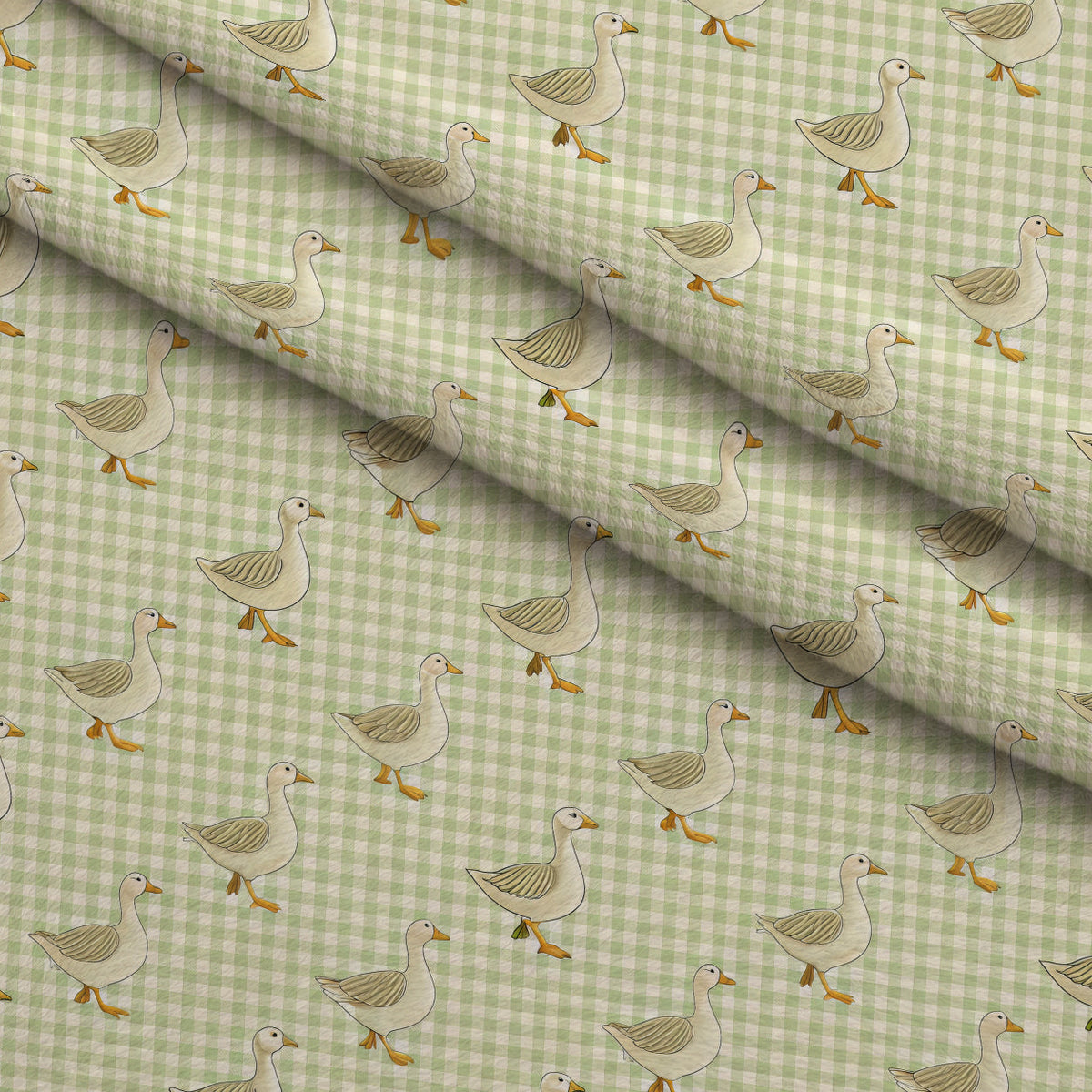 Gosling Plaid Pattern 5 Minky Fabric