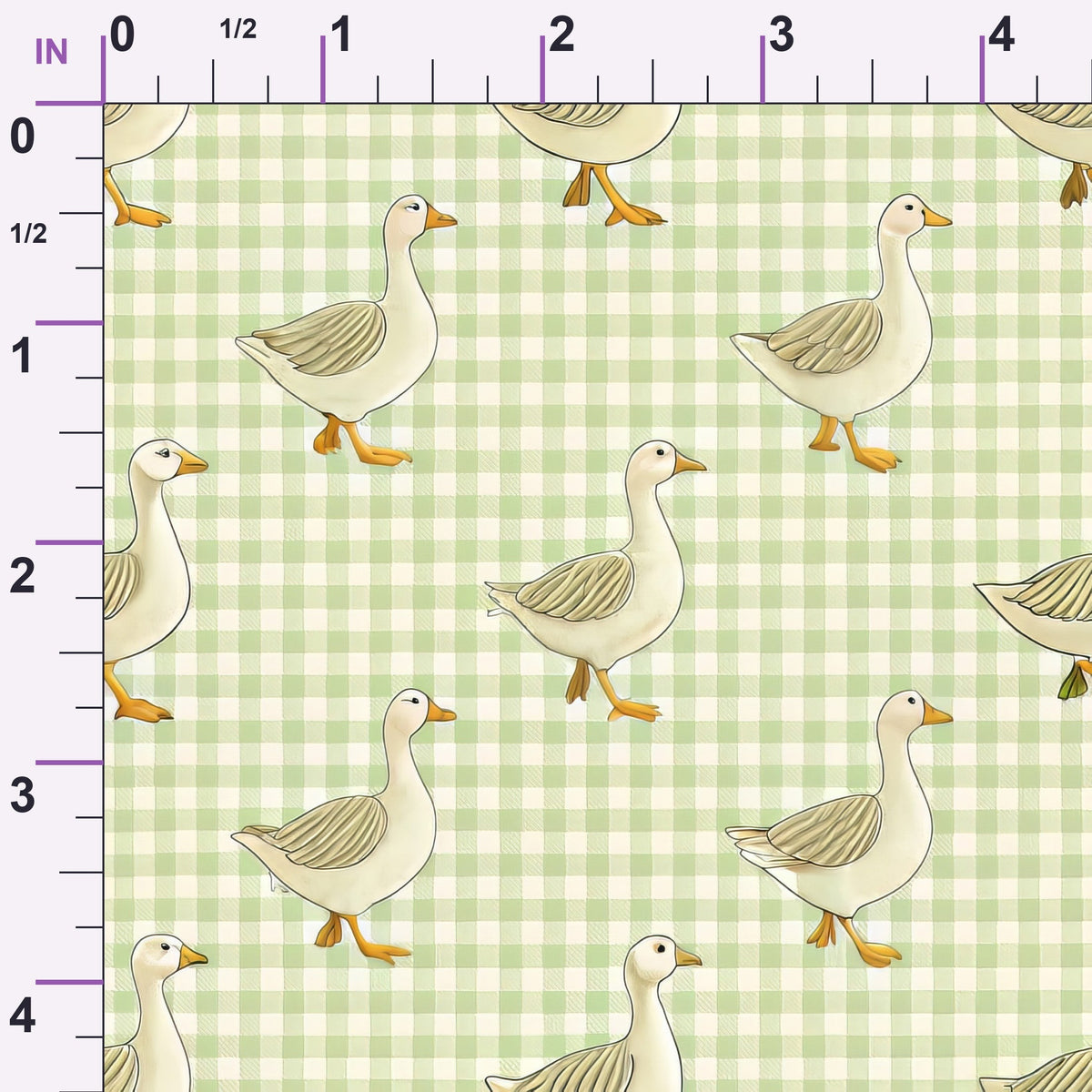 Gosling Plaid Pattern 5 Minky Fabric