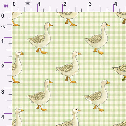 Gosling Plaid Pattern 5 Minky Fabric