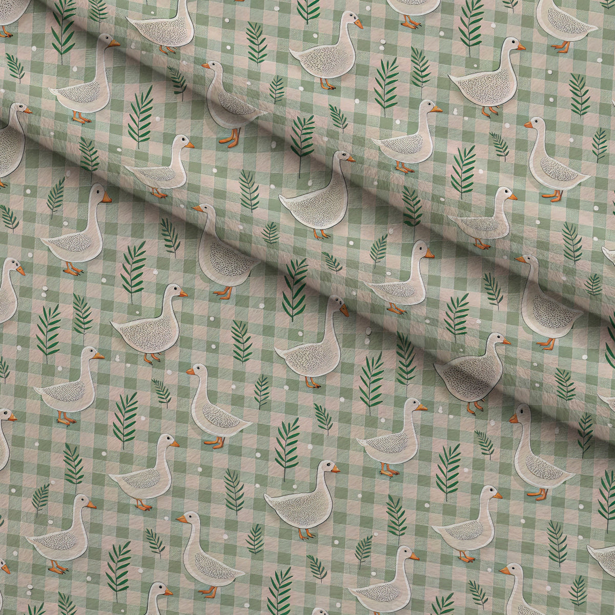 Gosling Plaid Pattern 6 Minky Fabric