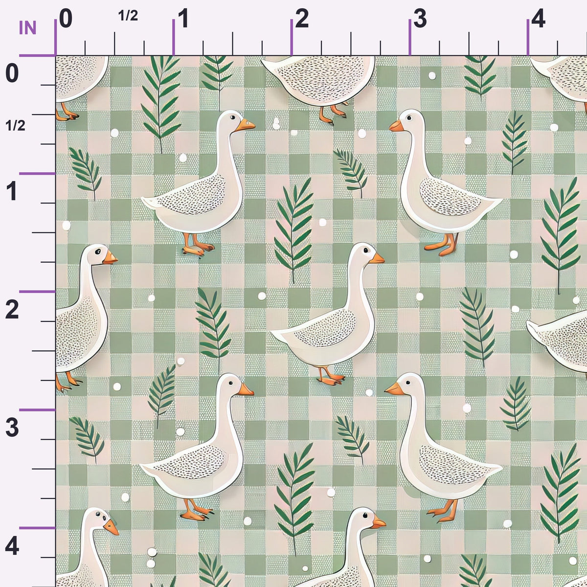 Gosling Plaid Pattern 6 Minky Fabric