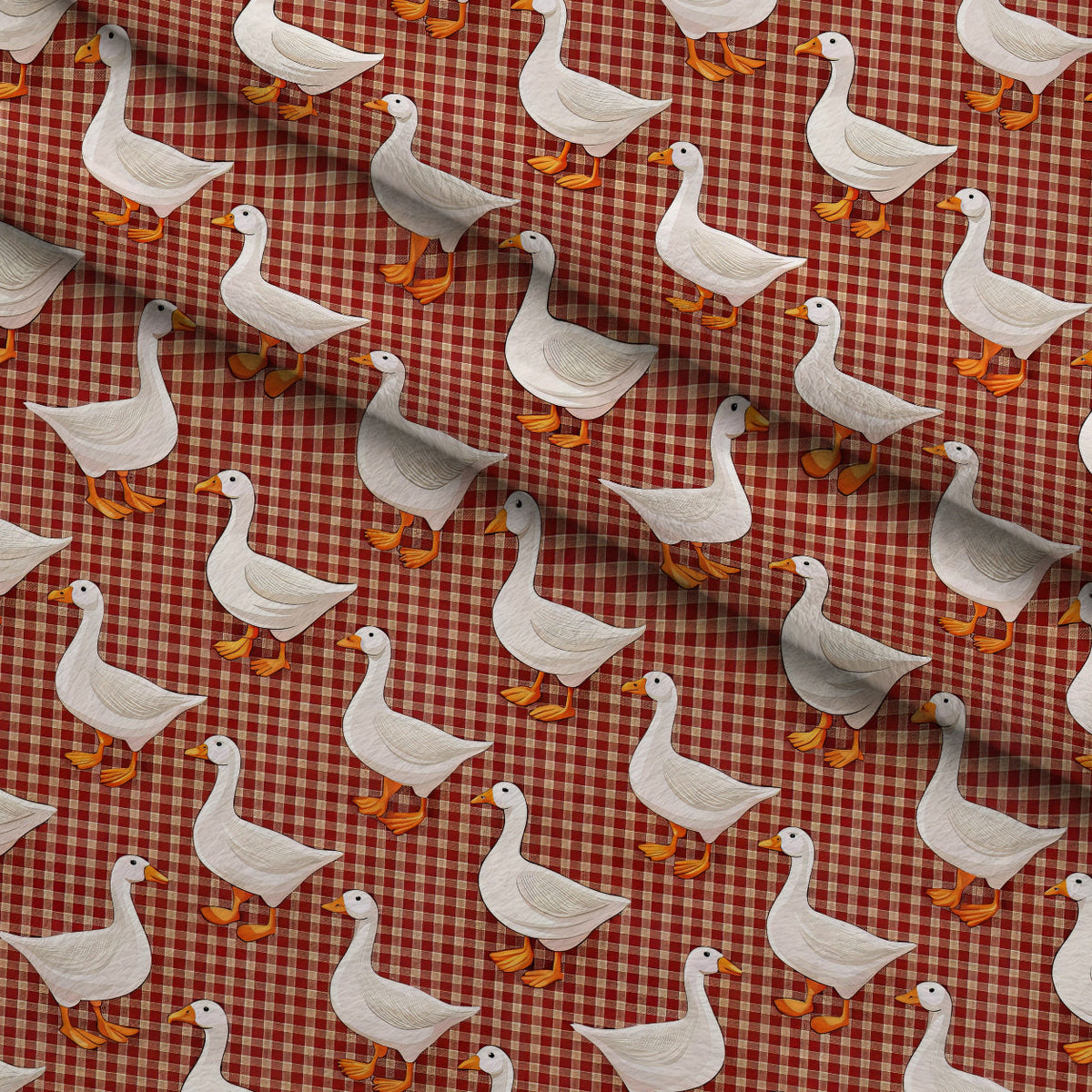 Gosling Plaid Pattern 7 Minky Fabric