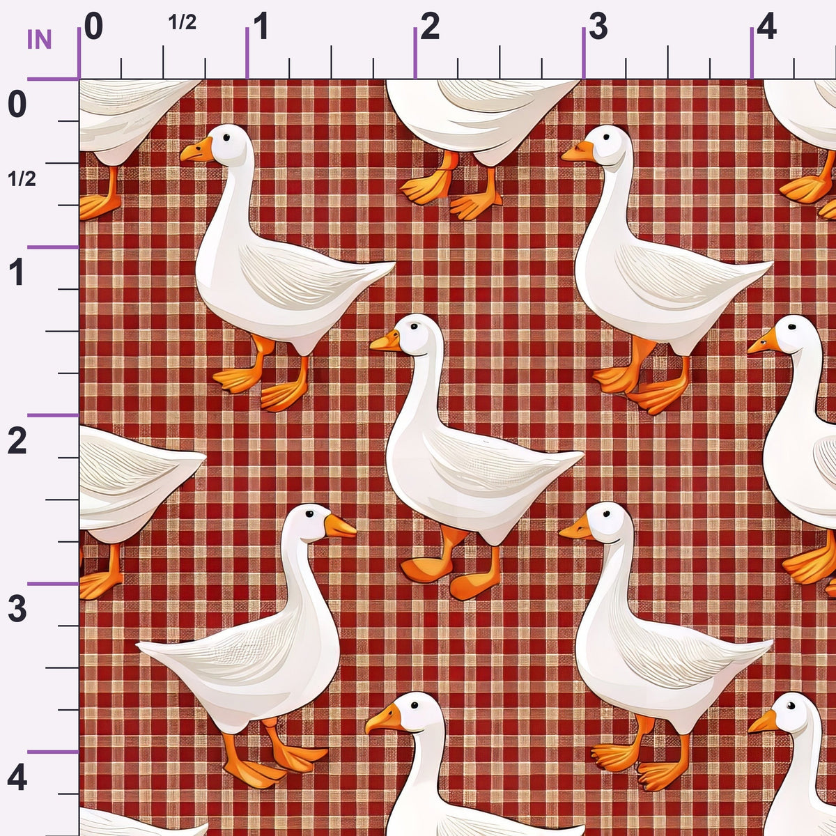 Gosling Plaid Pattern 7 Minky Fabric