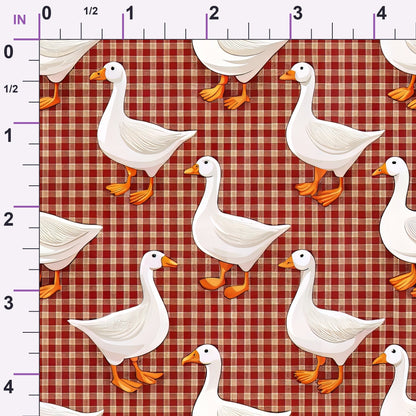 Gosling Plaid Pattern 7 Minky Fabric