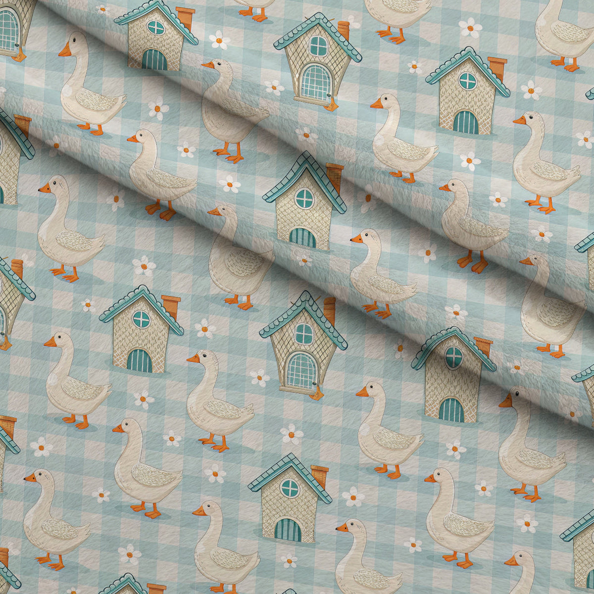 Gosling Plaid Pattern 8 Minky Fabric